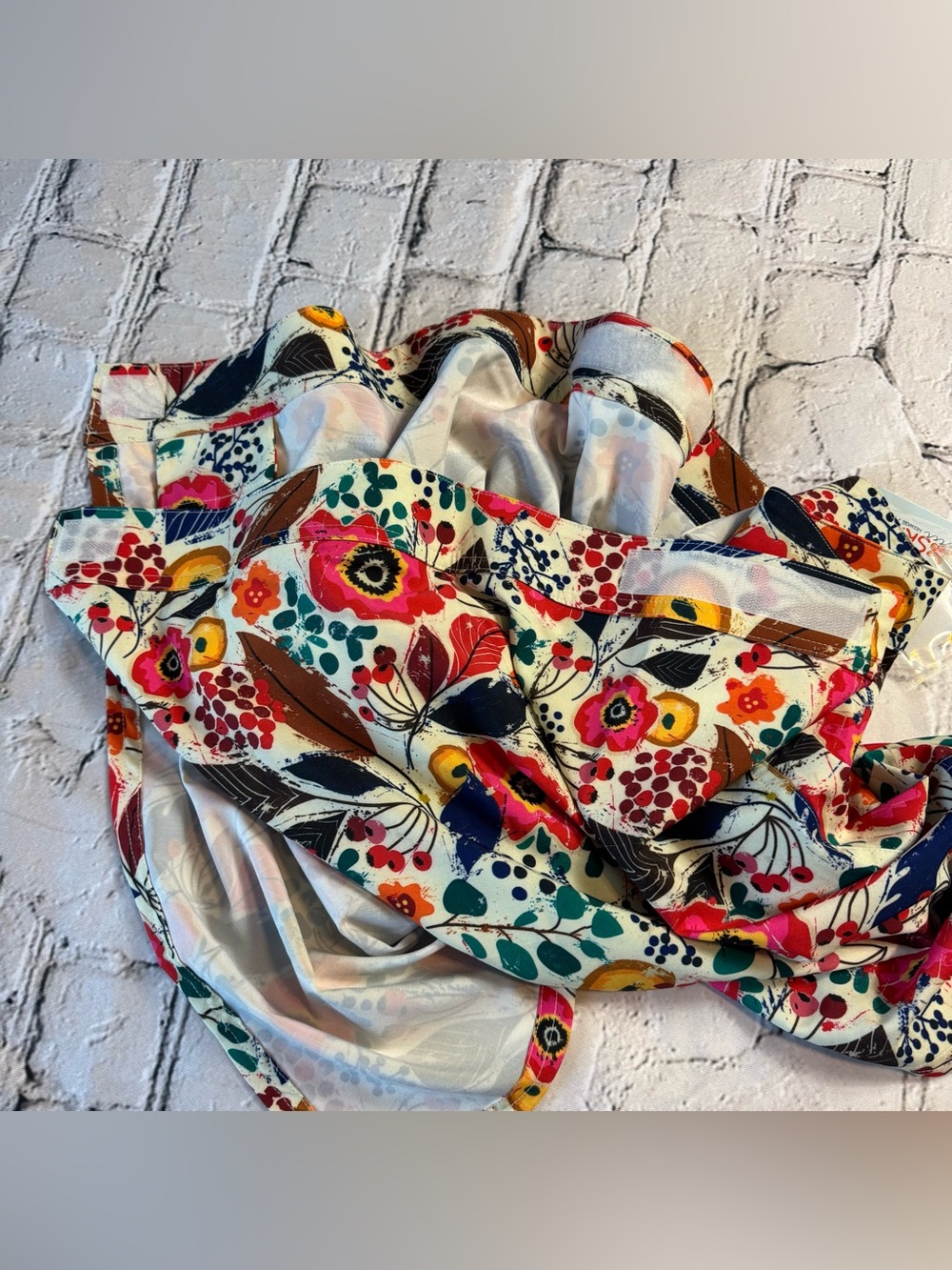 NWT Ripskirt Hawaii Botanical Multicolor Floral Mini Skirt Beachwear Size XL - Picture 8 of 8